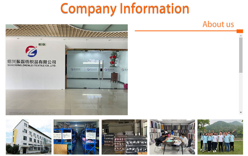 Shaoxing Zhenlei Textile Co., Ltd. fabrikant productielijn