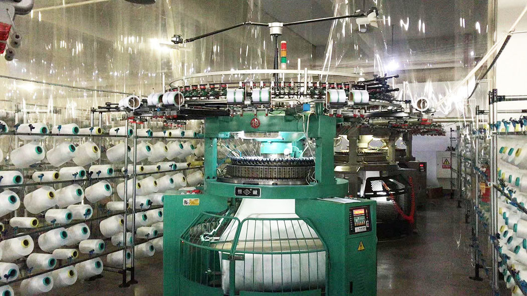 Shaoxing Zhenlei Textile Co., Ltd. fabrikant productielijn