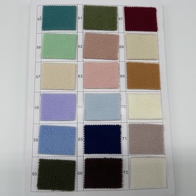 Solid Polar Bear Fleece Fabric Heat Insulation Woven
