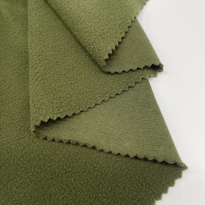 Solid Polar Bear Fleece Fabric Heat Insulation Woven
