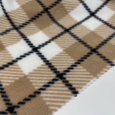 Print Polar Fleece Fabric For Garment Blanket Home Textile