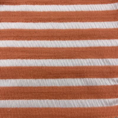 Medium Width Knitted Jacquard Cloth for 500 KG MOQ Shipping from Shanghai/Ningbo 106CM 210GSM 79%C 18%P 3%SP C14-057