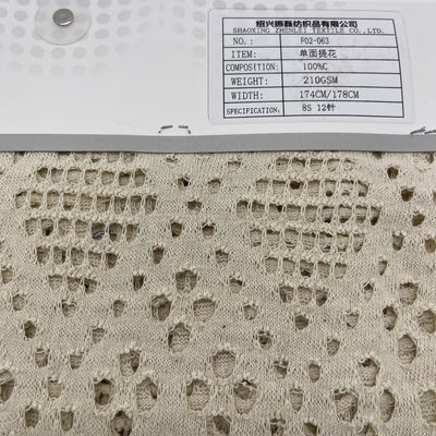 Jacquard Knitted Fabric for Home Textile from Shanghai/Ningbo Supplier 100% Cotton 160cm 265gsm F02-058/F02-063