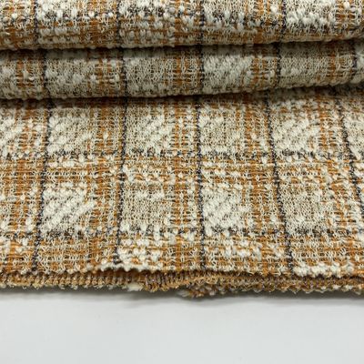 Medium GSM Jacquard Jersey Fabric Knitted Textile For Shoes F02-082