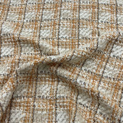 Medium GSM Jacquard Jersey Fabric Knitted Textile For Shoes F02-082