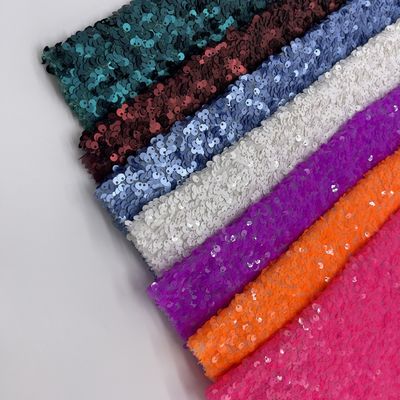 Sparkling Sequins Embroidery Fabric Glitter M13-045