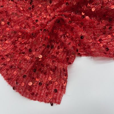 Garment Sequins Glitter Embroidery Fabric M18-001