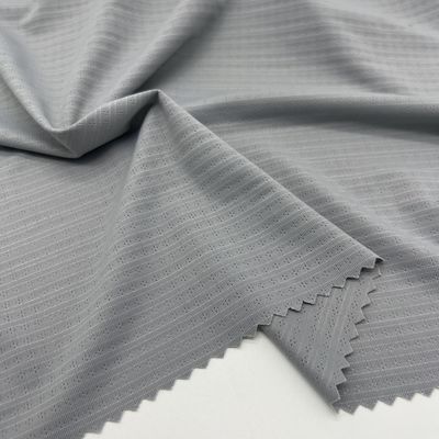 Short Sleeve Basketball Jersey Fabric Striped Sports Garment Fabric D16-010