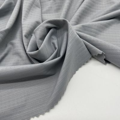 Short Sleeve Basketball Jersey Fabric Striped Sports Garment Fabric D16-010