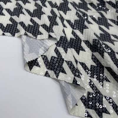 Garment Weave Waterproof Sequins Embroidery Fabric M13-010