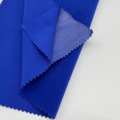 Anti Pilling Anti Static Soft Shell Fleece Fabric Waterproof UV Protection