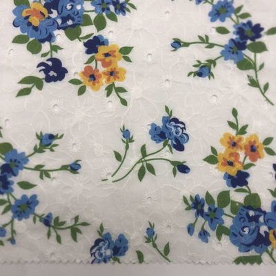 Fashionable Printed Cotton Embroidery Cloth M04-LK023
