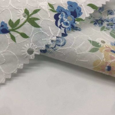Fashionable Printed Cotton Embroidery Cloth M04-LK023