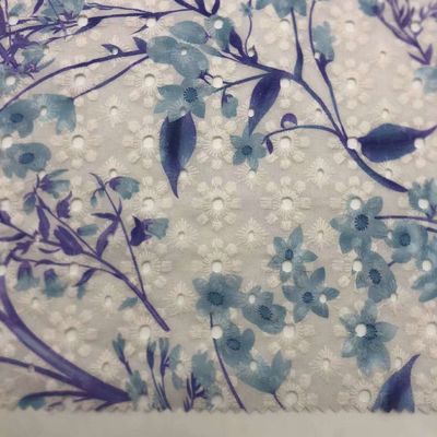Zhenlei Embroidery Fabric Cotton For Garment Home Textile M04-LK024