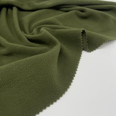 Solid Polar Bear Fleece Fabric Heat Insulation Woven