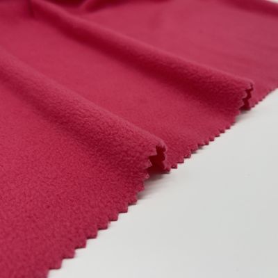Plain Printed Micro Polar Non Pill Fleece Fabric Medium Thickness