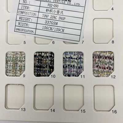 Cotton Polyester Home Textile Knitting Jacquard Fabric F02-089