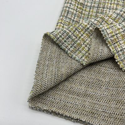 Cotton Polyester Home Textile Knitting Jacquard Fabric F02-089