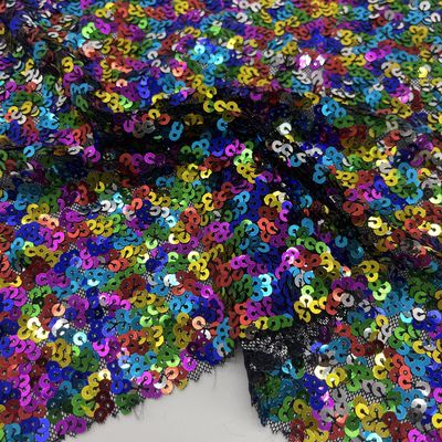 Sequins Embroidered Textiles Various Patterns Available M13-040