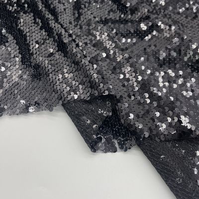 Eco Friendly Sequins Embroidered Fabric M05-017