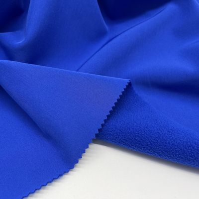 Anti Pilling Anti Static Soft Shell Fleece Fabric Waterproof UV Protection
